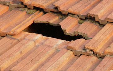 roof repair Colva, Powys